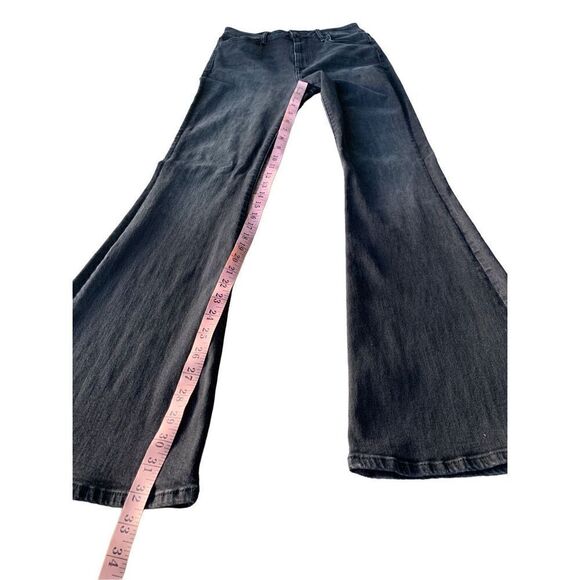 Hudson Black Heidi Rogue High-Rise Flare Nebula Jeans - Picture 16 of 16